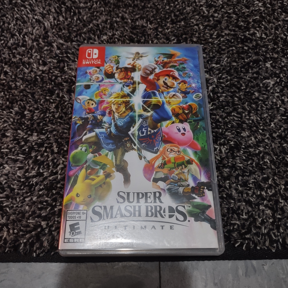 Replacement Case Only -- Super Smash Bros Ultimate